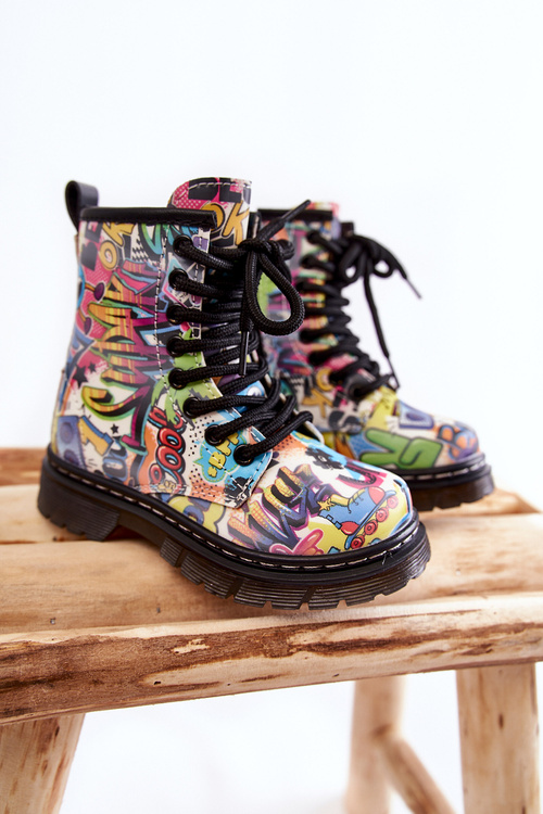 Children's Warm Boots Print Multicolored Dexi