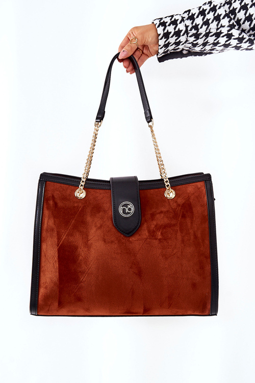 NOBO Shoulder Bag L0830 Brown and Black