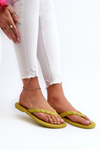 Flat Flexible Women's Flip-Flops ZAXY JJ285253 Lime