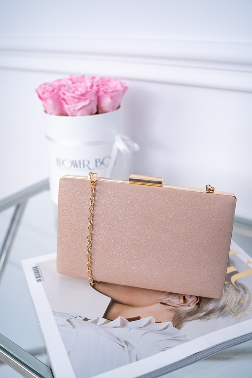 Women's Evening Handbag Brocade Pink