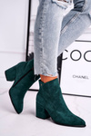 Women's Boots On Heel Green So Good