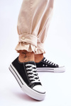 Women's Sneakers On A Chunky Platform Black Ember