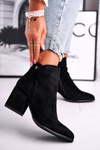 Women's Boots On Heel Black So Good