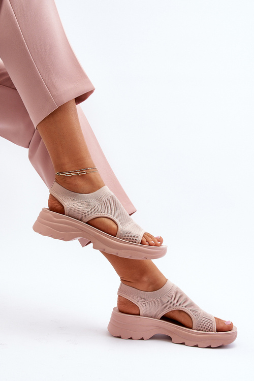 Women's Sport Sandals with Thick Sole Pink Deinaleia