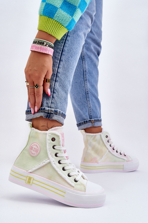 Women's High Sneakers Big Star LL274177 Multicolor