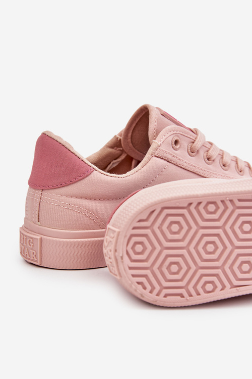 Classic Low Sneakers Big Star LL274095 Light pink