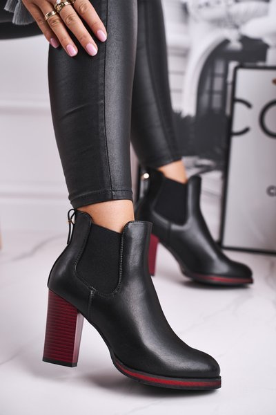 Women’s Boots On High Heel Sergio Leone Black BT538