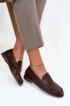 Women's Loafers Eco Leather Brown Lilith