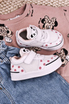 Children's Sport Shoes With Panda White Pink Chico