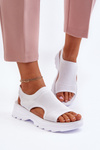 Women's Sport Sandals on Chunky Sole White Deinaleia