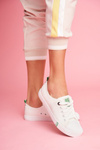 Women's Big Star Sneakers FF274088 White-Green