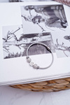 Women's Bracelet With Zircons Silver Orteas
