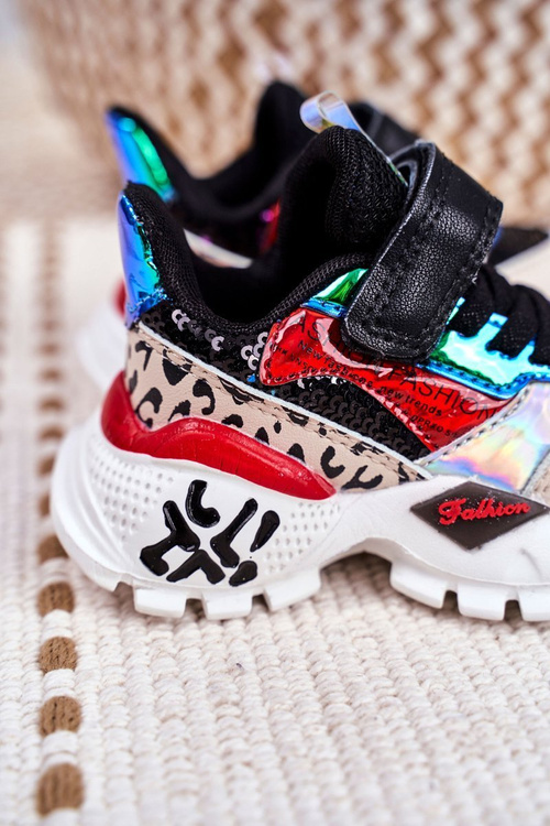 Sportowe Buty Dziecięce Na Rzepy Czarne Be Happy