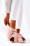 Reindeer Warming Slippers Light Pink Jilly