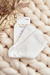 Women's Socks with Embossing White