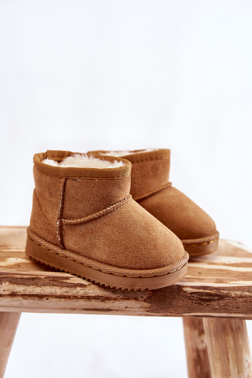 Kids' Warm-up Snow Boots Camel Gooby