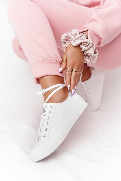 Women's Leather Sneakers CROSS JEANS HH2R4001C White