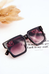 Classic Sunglasses V110063 Black gradient Brown 