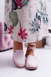 Women's Espadrilles Big Star Platform Pink DD274A192