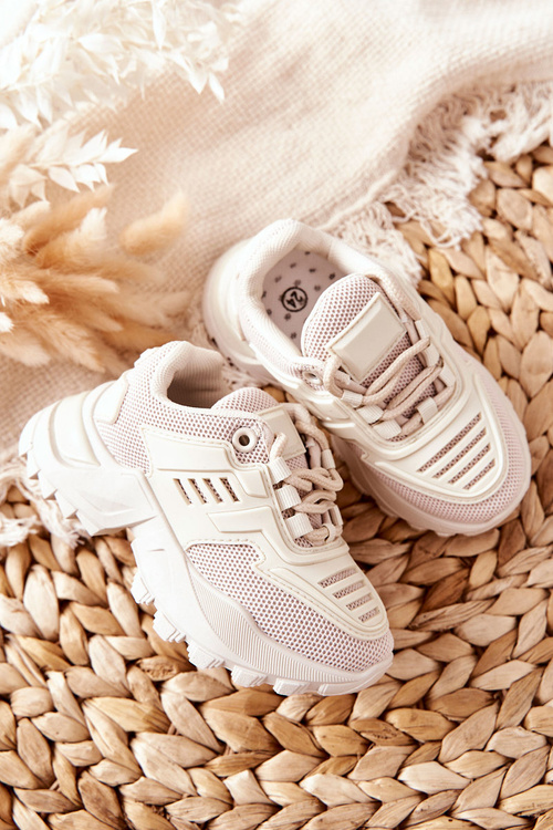 Children's Sneakers Light Beige Freak Out