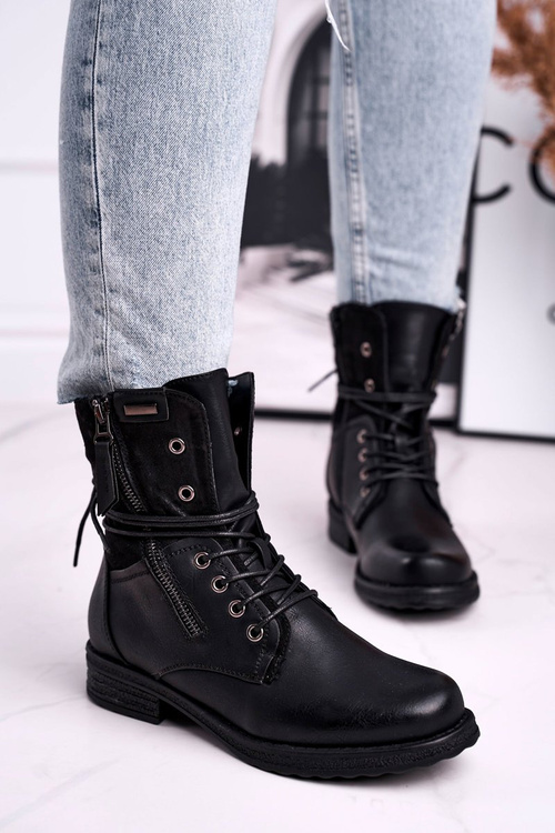 Women's Boots Black Perfecto