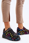 Buty Sportowe Damskie Dżety Czarne GOE LL2N4010