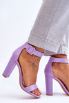 Heel Sandals Violet Georgina