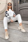Women's Sport Shoes Sneakers Beige Born This Way