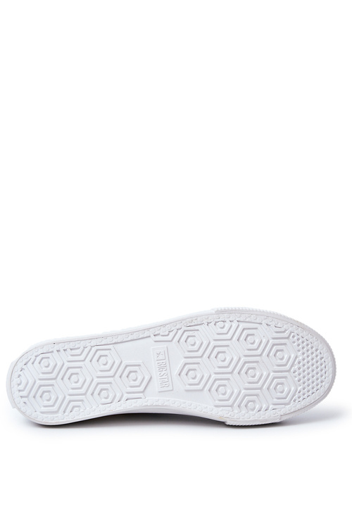 Trampki Męskie Materiałowe BIG STAR Białe JJ174001