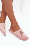 Women's slippers LOVE Vinceza 19960 Pink