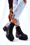 Slipper boots Black Comonis