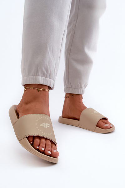 Women's Slippers 4FMM00FFLIF044A-83S Beige