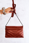 Small Quilted Purse Brown Hailee
