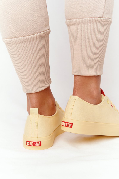 Women's Sneakers BIG STAR HH274680 Yellow