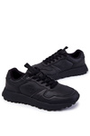 Buty Sportowe Męskie Klasyczne Memory Foam Czarne Big Star KK174232