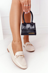 Classic Women's Loafers Beige Eloquence