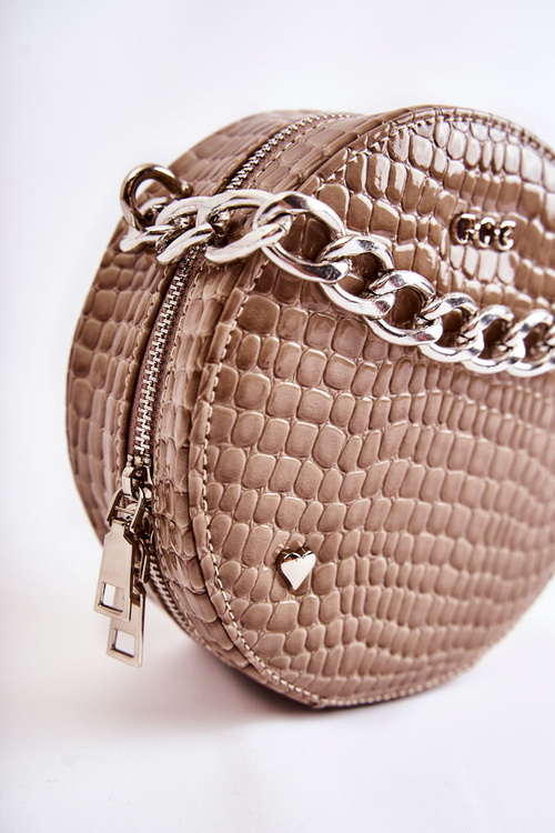 Women's Handbag Trunk GOE ZNJ026 Beige