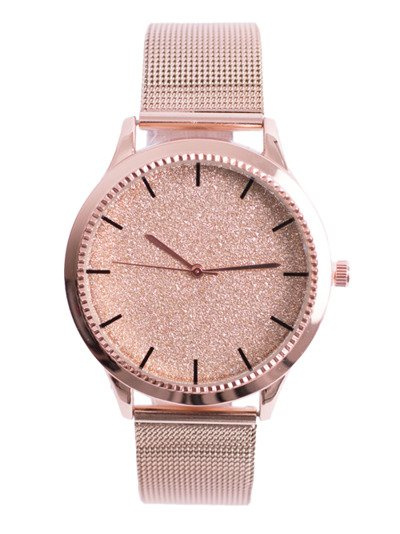 Women's Michael John Crux Gold Brocade Watch