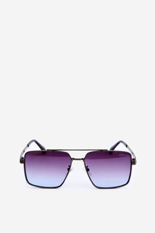 Okulary Przeciwsłoneczne Damskie UV400 Czarno-Niebieskie