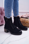 Women's Worker Boots Sergio Leone Black BT705