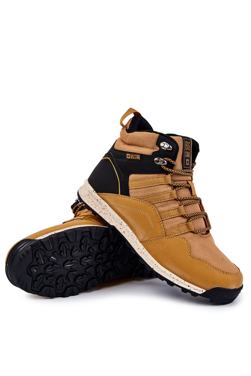 Buty Trekkingowe Damskie Wysokie Camel Big Star KK274609