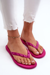 Flat Elastic Women's Flip-Flops ZAXY JJ285252 Fuchsia