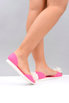 Lu Boo Gumowe Balerinki Kokardy Neon Candy