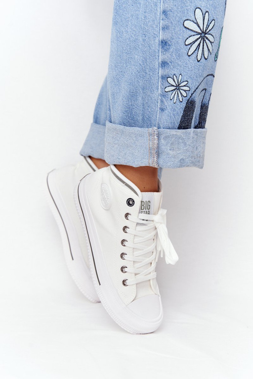 Women's High Sneakers Big Star HH274149 White