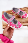 Children's Ballerina Slippers Befado With A Bow 114X477 Pink