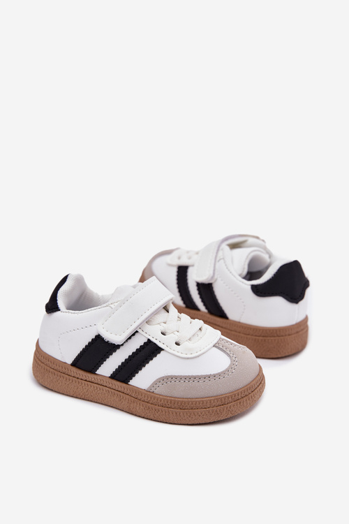 Sports Shoes Sneakers Children With Velcro White Adelina