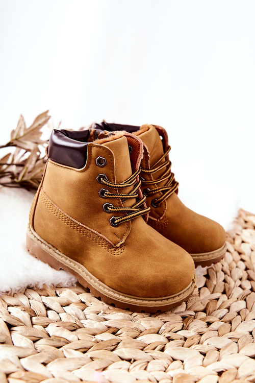 Children's Trapers Boots Camel Milos