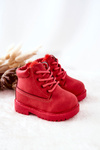 Powder Warm Children's Boots Red Dexter