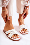 Women's Fashionable Slippers White Sansa