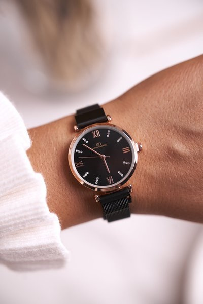 Classic Women's Watch Giorgio&Dario Black Gold Daniela